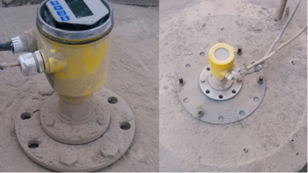 雷達料位計測量細灰的分析