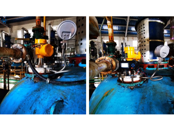 現場直擊---不同型號雷達液位計在反應釜的應用