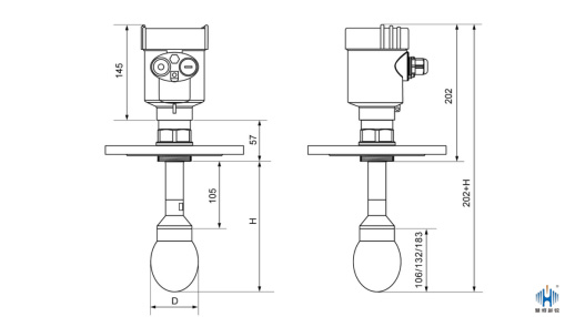 科普雷達液位計天線類型