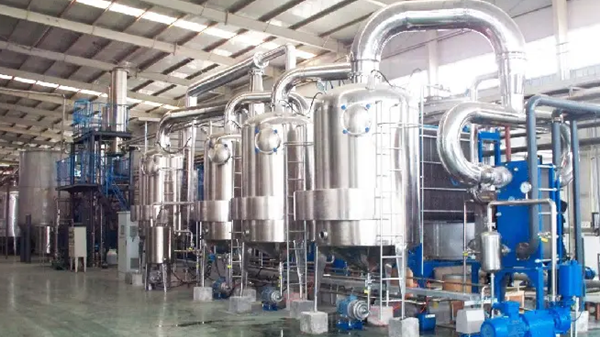 雷達液位計在糖濃縮蒸發器中的應用